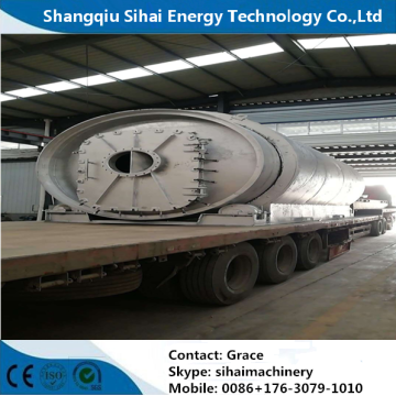 Q245R Steel Plate Waste Tyre Recycling Reactor