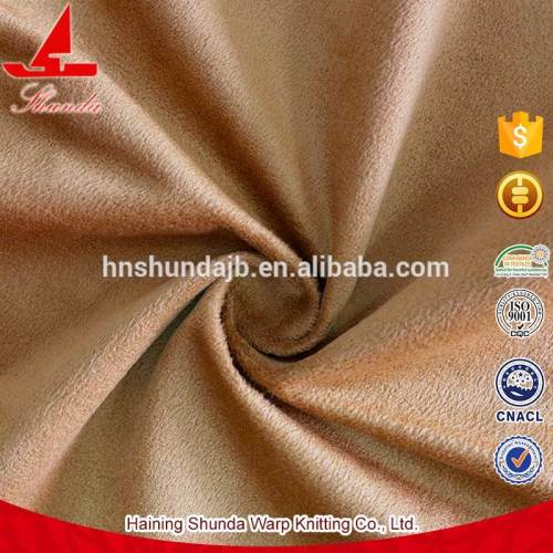 2016 High Quality Wholesale New Stylish Suede Upholstery Fabric