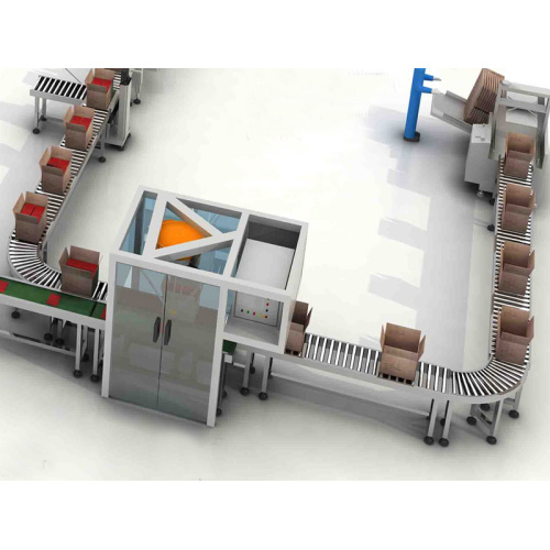 خط تعبئة نهاية الخط أوتوماتيكي بالكامل