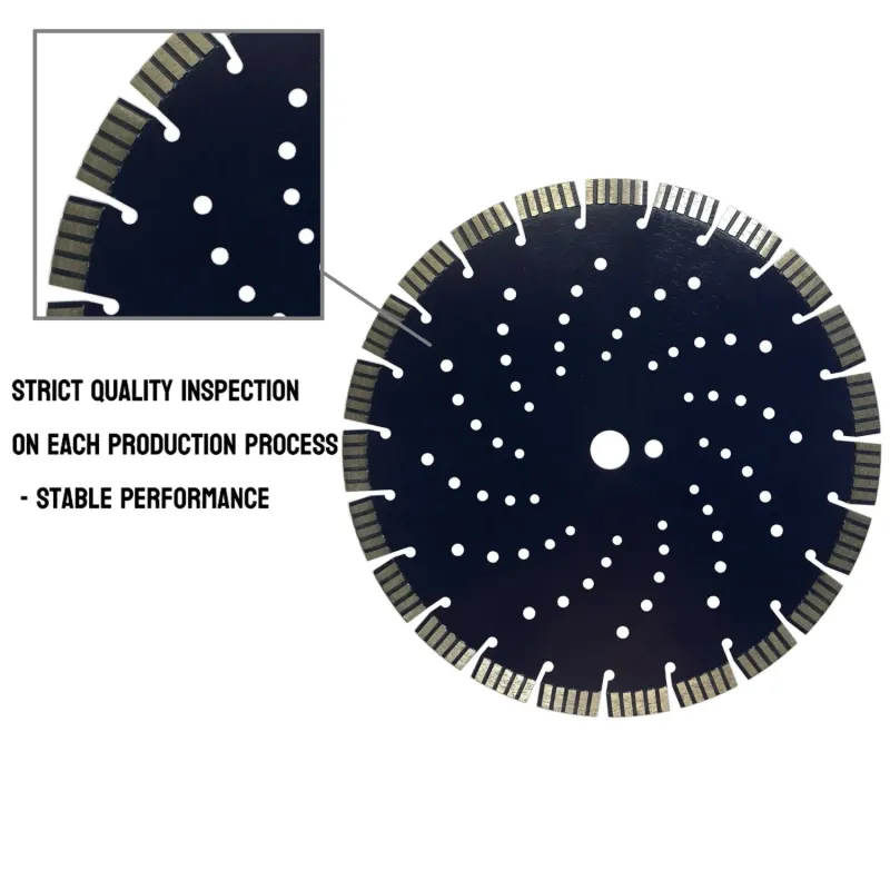 Laser Welded Diamond Cutting Disc for Reinforced Concrete and Stone