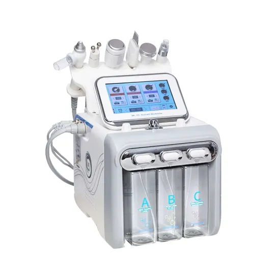 6-in-1 Beauty Device: Peeling Aqua Facial Skin Care Tool - Hydra Dermabrasion Machine