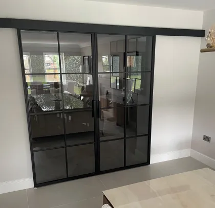 French Window Soundproof Casement Aluminium Windows