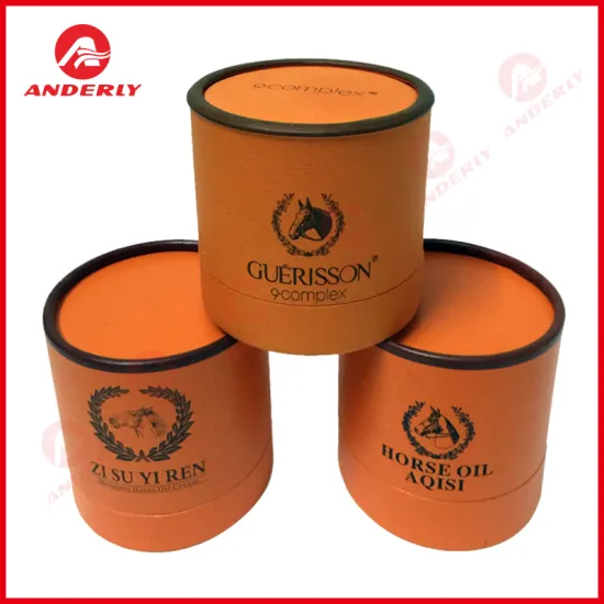 Horse Oil Packaging Custom Cosmetic Paper Tube