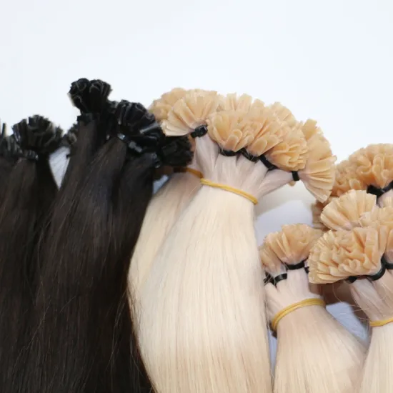 China Factory 100% Remy 1g u-Tip Human Hair Keratin Extensions, 18inch Pre Bonded u Tip Human Hair Extensions Sale
