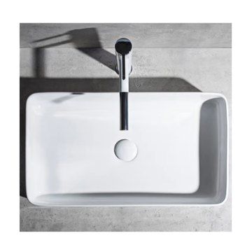 Lavabo Superendido Square Ultra -Shin Wash Basin - Easy Clean No Hole Surface Surface Art Sint