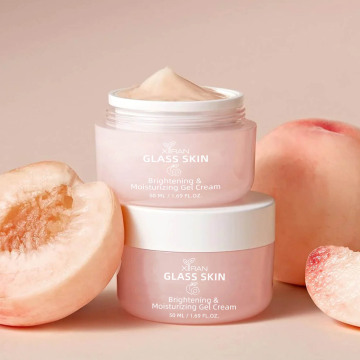 Private Label Fruit Peach 77% Niacinamide Moisturizing Gel Cream