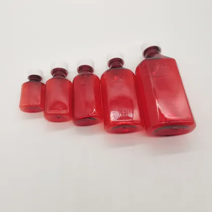 Wholesale PET Plastic Cough Syrup Bottles: 2oz & 4oz Oval Medicine Containers for Pharmacy Use