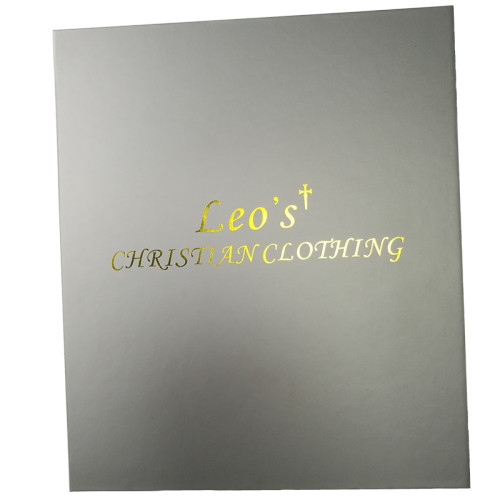 High-End Cosmetic Hot Foiled Book Gift Paper Box