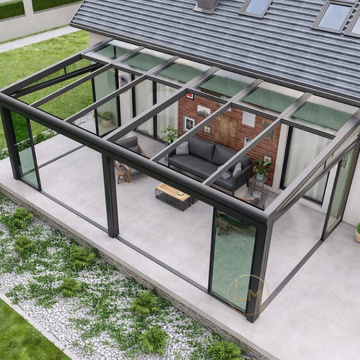 4 Seizoen Glas Aluminium Greenhouses Outdoor serre