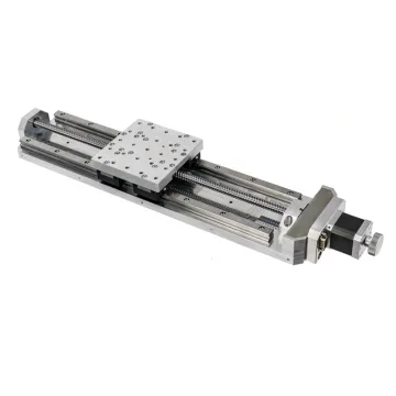Precision Motorized Linear Stage for Vacuum Electric Displacement