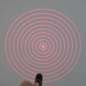 Red Laser Module with Ten Concentric Circles