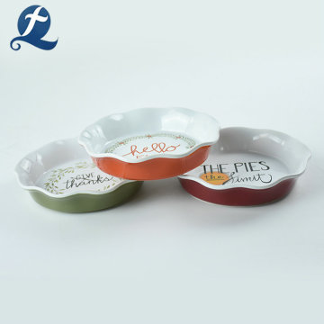 Personalizzazione Piatto Fine Applique Frutta in Ceramica