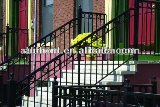 china manufacturer aluminum railing for balcony, aluminum handrail