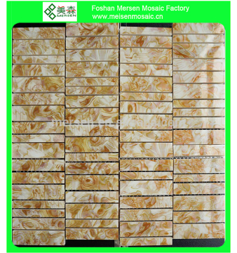 Foshan facotry manufacture tiles glass mosaic glass tile canton fair SJ9202