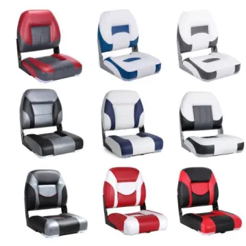 Wholesale Marine Speed Boat Seats: Folding Boat Seat, Blue Bass Boat Seat, Aluminum Alloy Adjustable Rubber Pirate Ship Chair