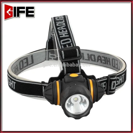 GF-8022 Best dry battery powerful Zoomable Adjustable camping mining led headlamp