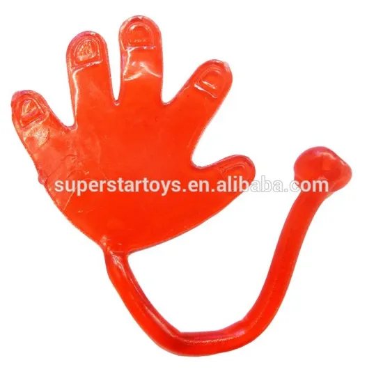 TPR sticky hand with YOYO , stretchy toy