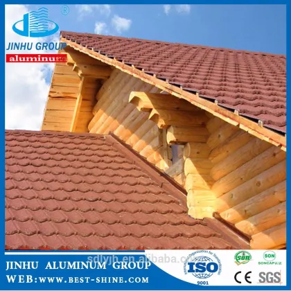 Building materials of sand /stone coated roof tiles
