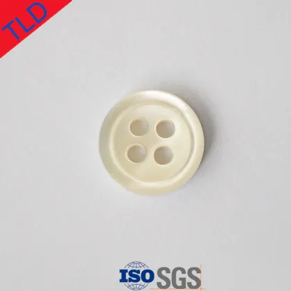 Natural mother of pearl buttons