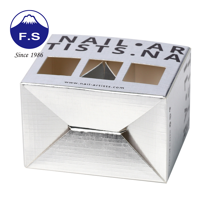 Cardboard Beauty Display Nail Polish Packaging Box