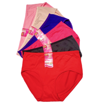 Large Size Milk Silk Material Inner Wear Knickers for Women