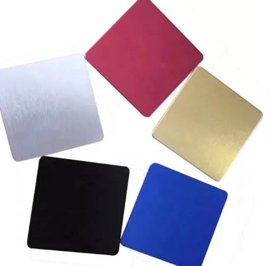 Manufacturer Sublimation Printing Aluminum Sheets - Red/Black/Blue/Gold