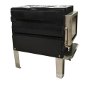 USA popular new design mini enamel wood burning camping stove fish stove