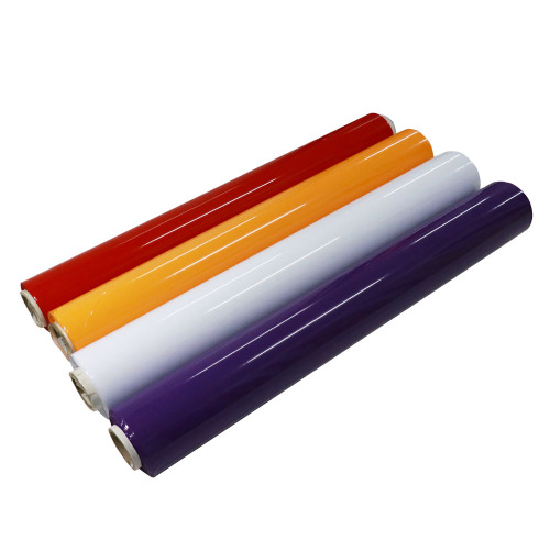 Lembaran plastik PVC tegar berwarna-warni ketebalan 0.08-1mm