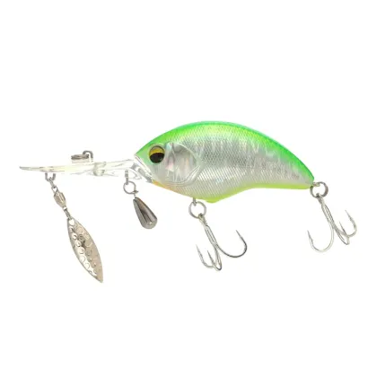 Deep CrankBait Lure for Saltwater Fishing - Pesca 61mm 18g Artificial Bait for Bass, Sea Snapper, Grouper