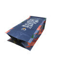 Plastic Aluminum With Good Barrier Coffee Bag Box Bottom Pouch