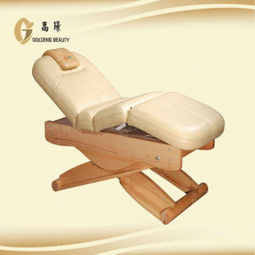 Spa massage rustic tables