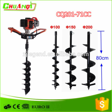 Tree planting ground drill/ice drill to drill