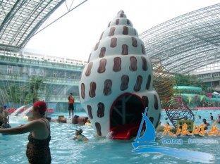 Multi level Platform Shell Spray Aquasplash Water Park Amus