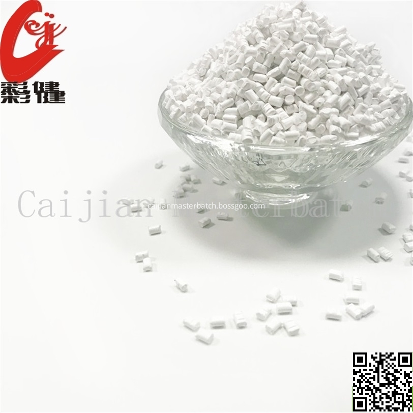 White Fireproof Masterbatch For Pipe Material