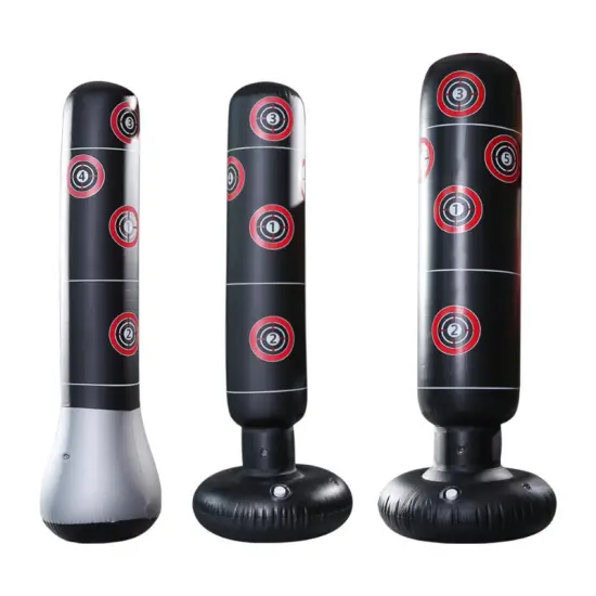 Boxing Bag Training Pressure Relief Exercise Water Base Punching Standing Sandbag Fitness Body Building Equipment 
