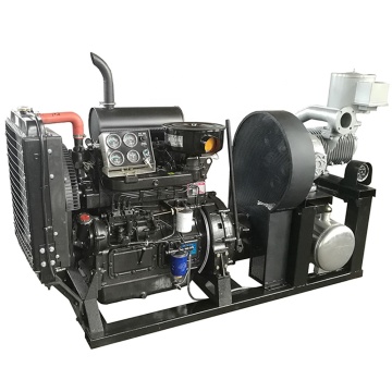 Diesel Engine Driven Cement Pump with 10m³/min Bulk Cement Compressor