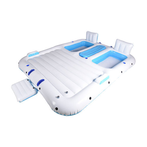 New Design 4 Person Inflatable Water Floating Island