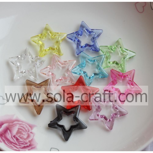 Lovely Acrylic Start Beads