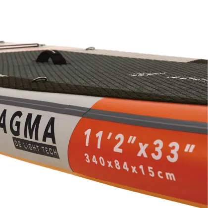 NEW 2021 inflatable surf board stand up paddle board AQUA MARINA MAGMA pedal control sup bag leash paddle dinghy raft canoe