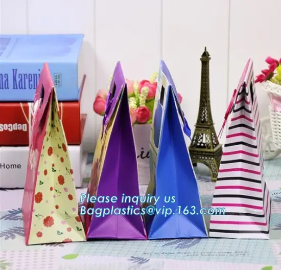 Paper bag with double silk handle customized gift paper bag, Square Bottom Paper Gift Bag, Quality Colorful Paper Gift Bag