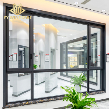 High Energy Saving Hurricane Impact Aluminum Tilt and Turn Window with NFRC Certificates