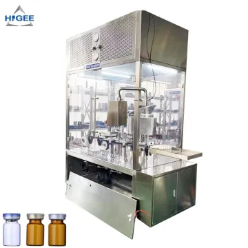Vial Filling, Plugging and Capping Machine Line for 2ml Liquid