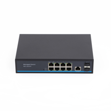 8 ports 1000Mbps Layer 2 Managed Ethernet Switch