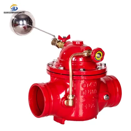 Water Tank Groove Hydraulic Flow Control Float Valves