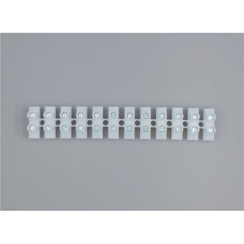 Polyamide66 Base plana 12 polos Conector de bloques terminales