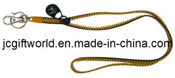 PVC/Nylon/Resinkey Holder Lanyard Zipper (JC218L)