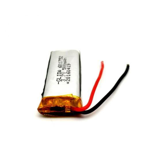 601752 3.7V 500mah lipo battery factory price companies