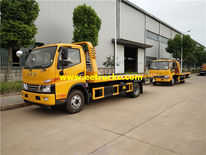 JAC Flatbed Tow Wrecker Vehicles