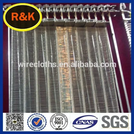 stainless steel conveyor belt with chain(gold supplier)