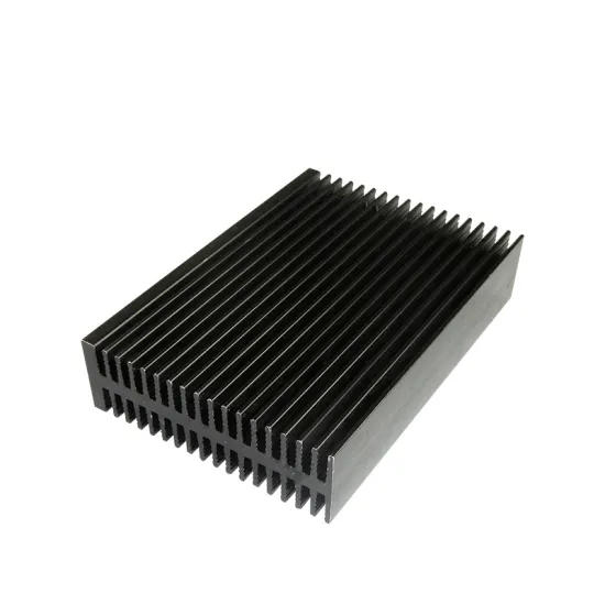 High Precision CNC Machined New Energy Photovoltaic Aluminum Radiator Heatsinks